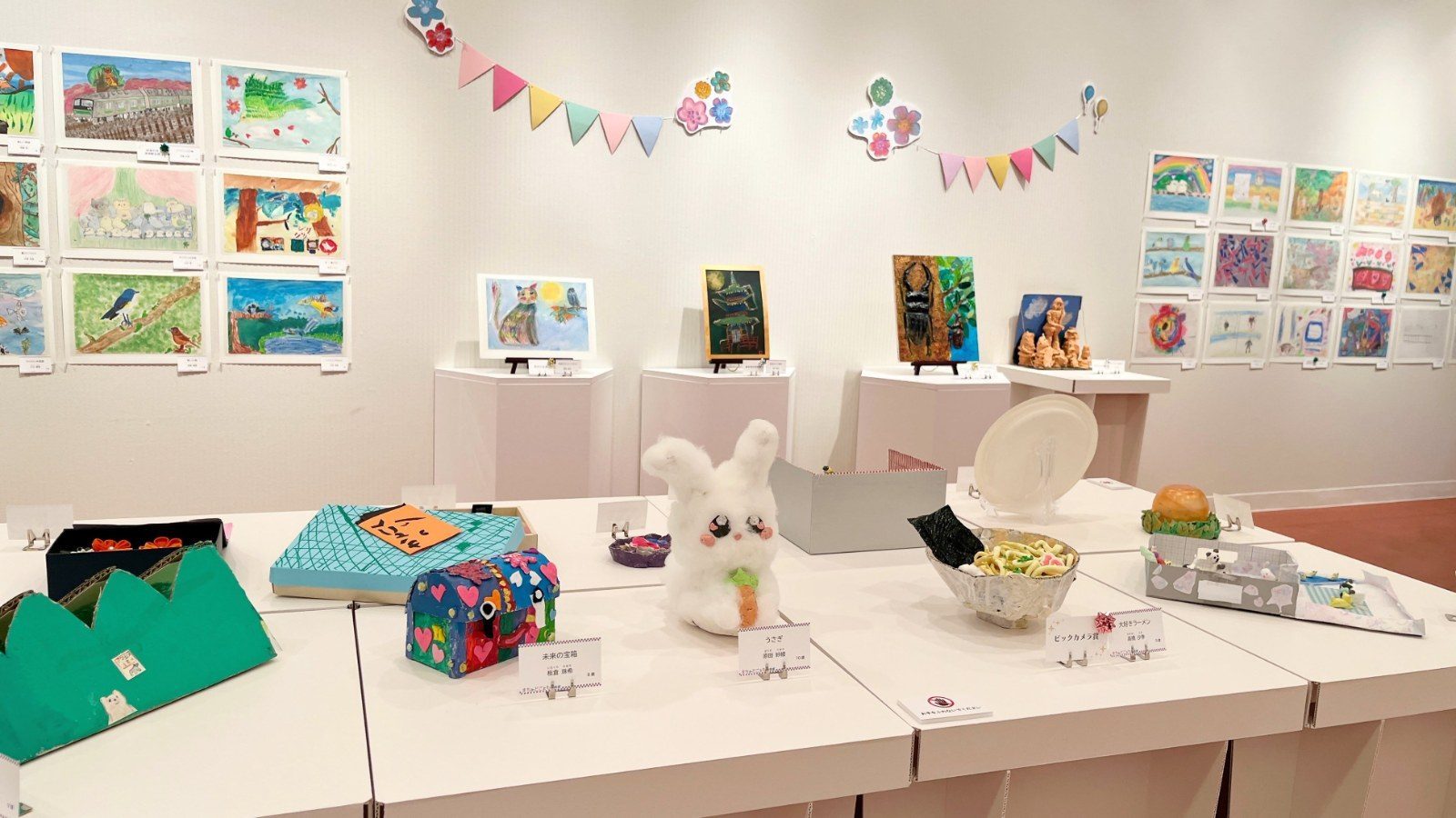 greenhippo・PieniSieni 二人展「ものがたりのすみか」(池袋モンパルナス回遊美術館)の告知画像