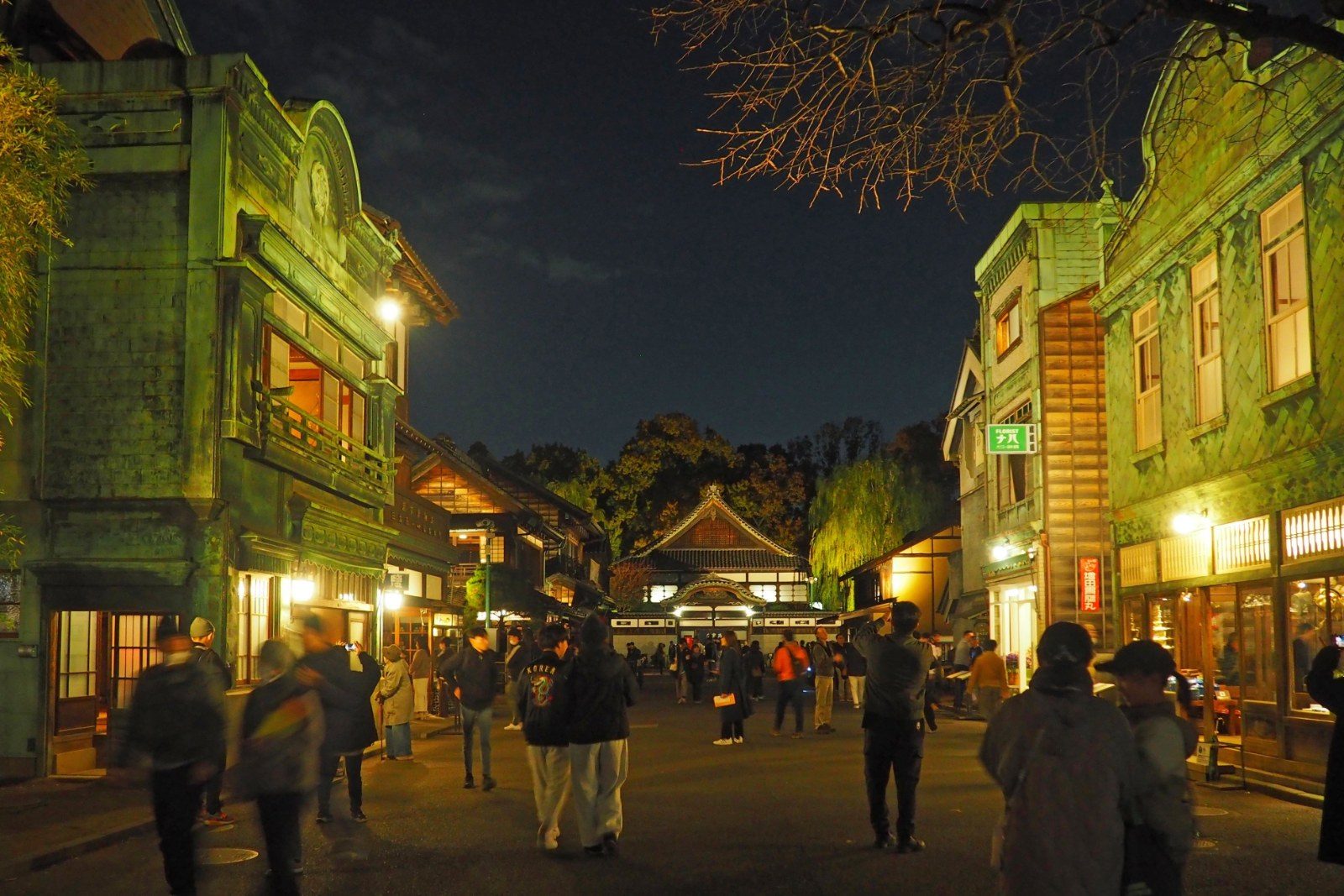 夜間特別開園 たてもののライトアップ(江戸東京たてもの園)の告知画像